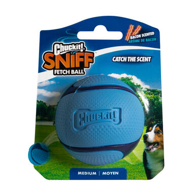 Chuck It! Sniff Fetch Bola com Sabor a Bacon para cães